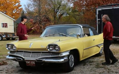 First model year 1960 Dodge Dart Phoenix found in Michigan barn after 15 years