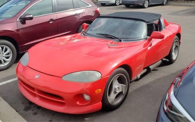 This well-loved first-generation Dodge Viper has done 206,000 miles