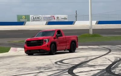 Man wins brand new supertruck but smoke comes from under the hood during first drive