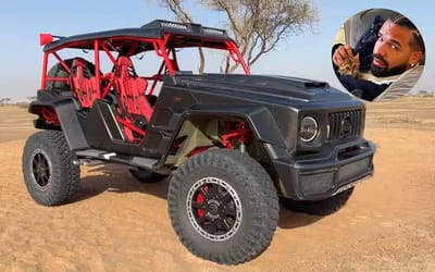 Drake has super-rare limited edition $1 million Brabus Crawler delivered