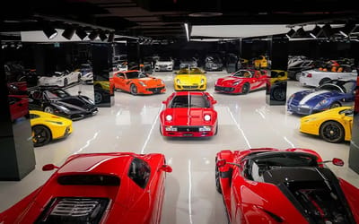 There is a hypercar paradise in Dubai where all the most expensive supercars gather