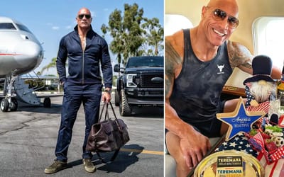 Dwayne Johnson used $800 million fortune to buy one of the fastest private jets in the world