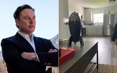 Take a rare look inside Elon Musk’s tiny $50,000 home