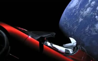 The astonishing location the Tesla launched into space by Elon Musk has reached after 5 years