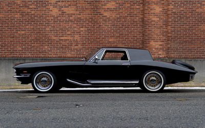 Cars belonging Elvis and Grace Kelly on display at New York International Auto Show