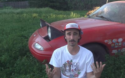 After 8,000 miles of breakdowns, desert heat and open road, this Californian YouTuber's Miata just pulled back into the driveway
