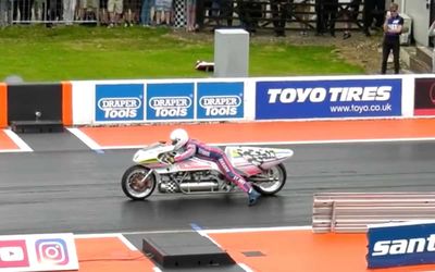 Watch the Rocket Bike do a quarter mile in under 6 seconds