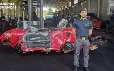 Ferrari F430 seized and demolished after it turns out to actually be a Toyota