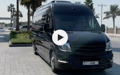 Mercedes Sprinter is the awesome car with an in-built Playstation  