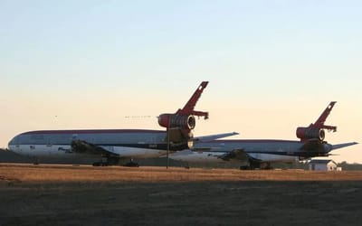 US airport in the middle of nowhere is now home to apocalyptical aircraft boneyard