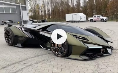 The Lamborghini Vision Gran Turismo is the world’s most insane car