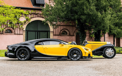 One-off Bugatti Chiron has a special paint job inspired by a legend