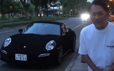 This Porsche 911 absorbs 99.6% of light and is darker than the night