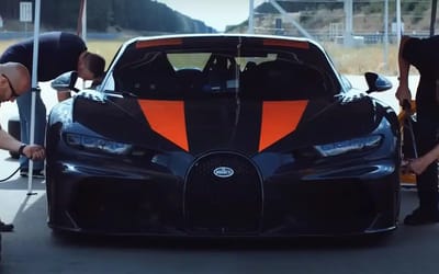 Man walks into Bugatti’s HQ and leaves with 8 cars