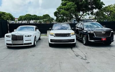 Dealer shows off singer’s Africa-bound three new luxury cars including $1M Mansory Rolls-Royce