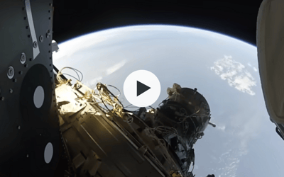 NASA releases space walk footage from astronauts outside the International Space Station