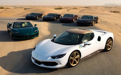 Ferrari unveils 6 one-off 296 GTBs each representing a different Gulf Nation