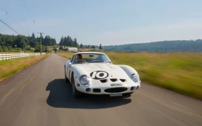The only Ferrari 250 GTO in factory white is up for sale and expected to smash past $50M record