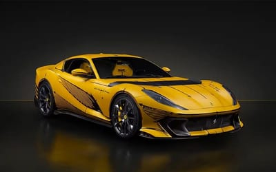 Ferrari 812 Competizione is a beast on wheels with sleek luxury design