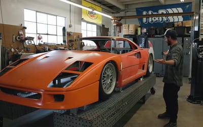 Man who’s building a real Ferrari F40 needed to sell multiple personal cars to create ‘coolest car’