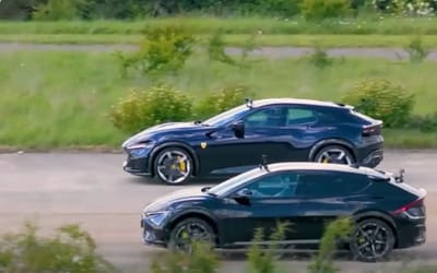 Ferrari Purosangue faces Kia EV6 GT in drag race and it doesn't go how you'd expect