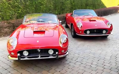 People are trying to spot the $20m difference between this real and fake Ferrari