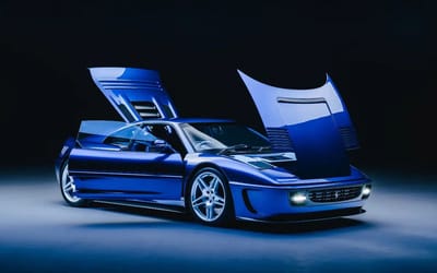 Check out this incredible 21st century makeover of 90s Ferrari F355