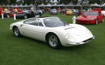 Three-seater Ferrari with central steering wheel is one of the rarest cars of all time