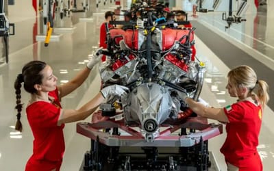 Inside Ferrari’s slick new e-building where groundbreaking EV will be made