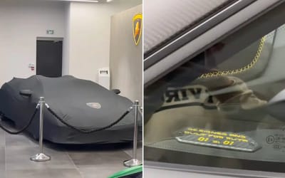 Lucky owner gives first look at 1-of-1 Lamborghini Autentica