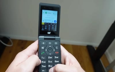 Man is ditching his iPhone for a flip phone that looks ancient but might actually be revolutionary