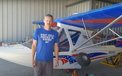 Florida man who bought flying boat finally flew it into water to see if it works