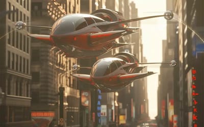 The infrastructure required to support flying car travel