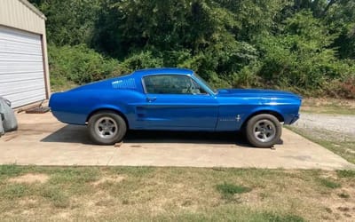 A rescued 1967 Ford Mustang wrecked in a crash decades ago turned out to be very rare