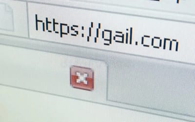 If you accidentally go to gail.com instead of gmail.com you're greeted with something incredible