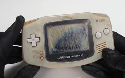 Tech fanatic restores broken Game Boy Advance to its former glory with a custom 3D-printed shell