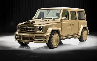 The G63 was already bold, but Mansory's golden twist takes it to another level