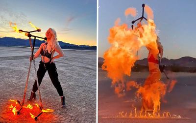 This is why Grace Good is one of the world’s best fire performers