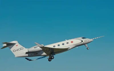 Gulfstream’s all-new G400 finally takes to the skies for the very first time