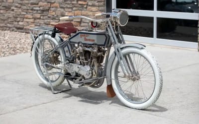 110-year-old Harley-Davidson hasn't been started since 2013 but is to sell for $100,000