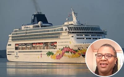 Woman shares how she escaped poverty to live on a cruise ship full-time