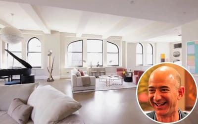 Jeff Bezos shut down Fifth Avenue just to crane a couch into his $119 million NYC penthouse