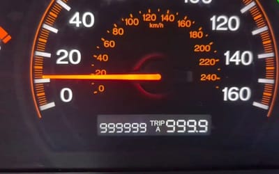 Incredibly, this 2003 Honda Accord has hit 1,000,000 miles on its original engine 