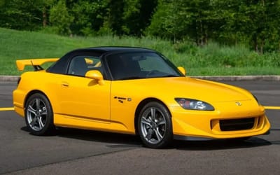 Driving seven miles in this Honda S2000 CR wiped  $30,000 of its value