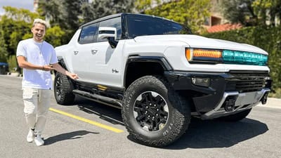 ‘Faster than a Lambo’: The new Hummer EV Pickup that can CRABWALK!