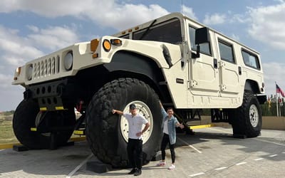 World’s largest Hummer owned by UAE sheikh is 21-feet tall and has two floors and a kitchen