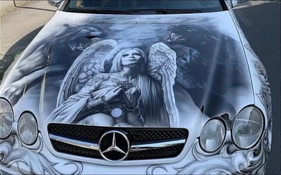 This video showing a vehicle get hydro dipped is an utterly mesmerizing experience