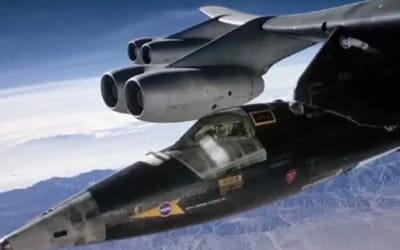 The fastest-ever aircraft was a hypersonic rocket plane that flew at Mach 6.7