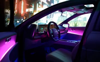 Hyundai develops indoor car lighting tuned to the driver’s mood