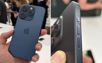 Apple responds to reports of iPhone 15 Pro changing color after use